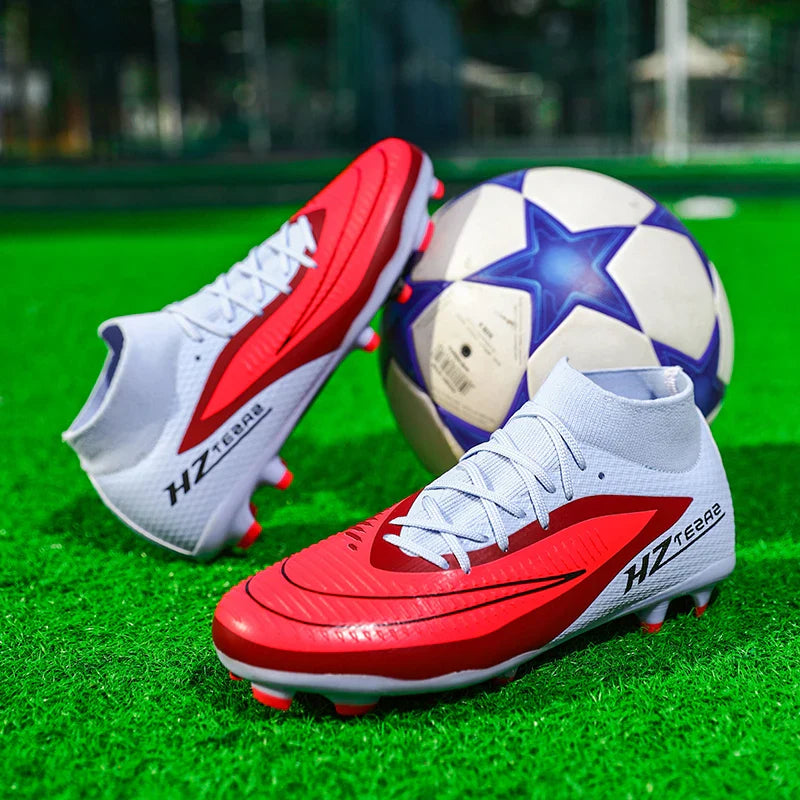 Men Football Boots New Adult Adult Professional Breathable Sports FG Fast Futsal Male Football Shoes Sneakers Turf Cleats Match