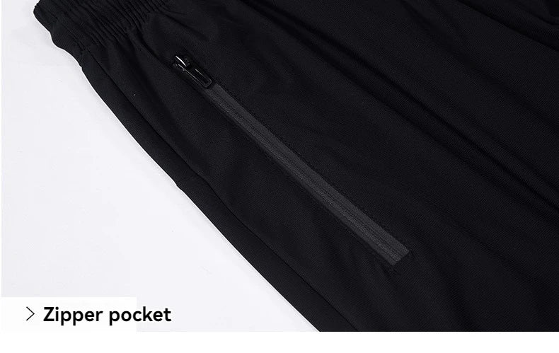 New Ice Silk Breathable Men's Sports Pants Quick Drying Sweat-absorbing Comfortable Cool High Quality Outdoor Pants for Men