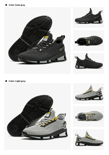 Lightweight Running Shoes For Men Casual Men's Designer Mesh Sneakers Lace-Up Male Outdoor Sports Walking Shoes