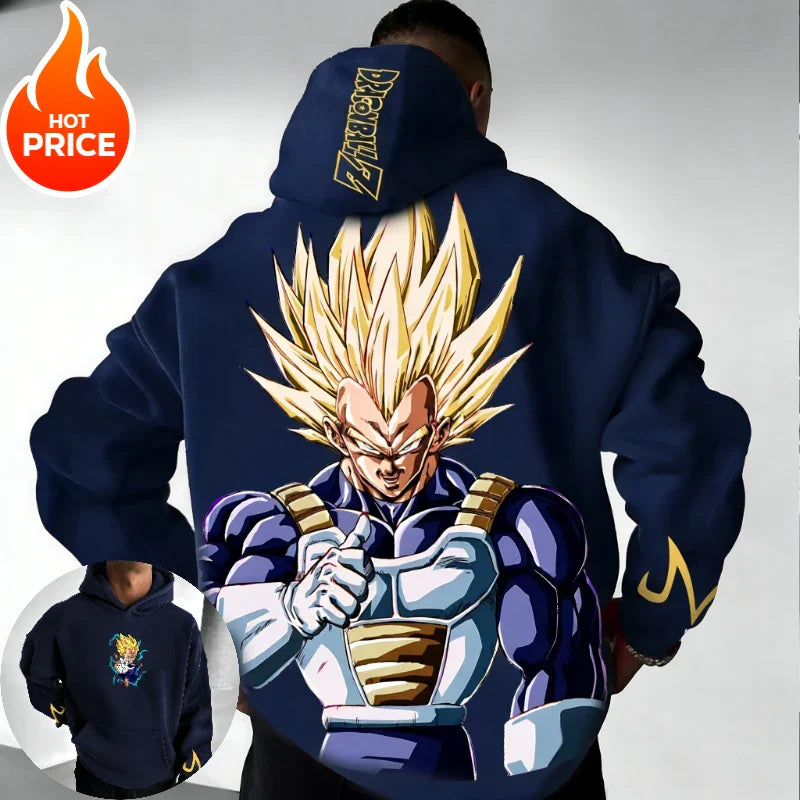 Oversized Hoodie High Quality 100% Cotton Super Print Unisex  Casual Sweatshirt