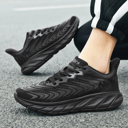 Men's Running Shoes Lightweight Breathable Comfortable Cushioned Sneakers for Walking Gym Casual Wear Athletic Shoes