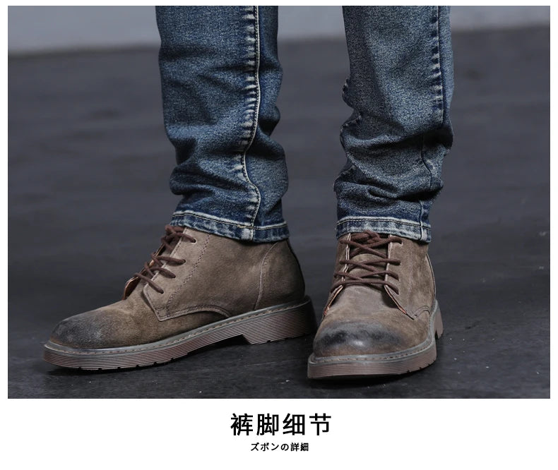 2026 Spring New Jeans Men's Slim Fit Straight Pants ClassicTrendy Retro Casual Long Pants Men's Korean Version Trousers