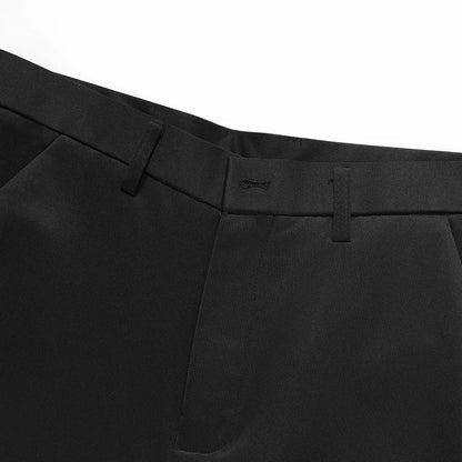 29-42 Men's Summer Pants Thin Straight Stretch Casual Pants with No Trace No Ironing Fabric Silky and Cool Feeling