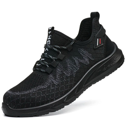 Unisex Mesh Steel Toe Cap Summer Safety Shoes For Men Light Breathable Sneaker Comfortable Indestructible Hombre Work Footwear