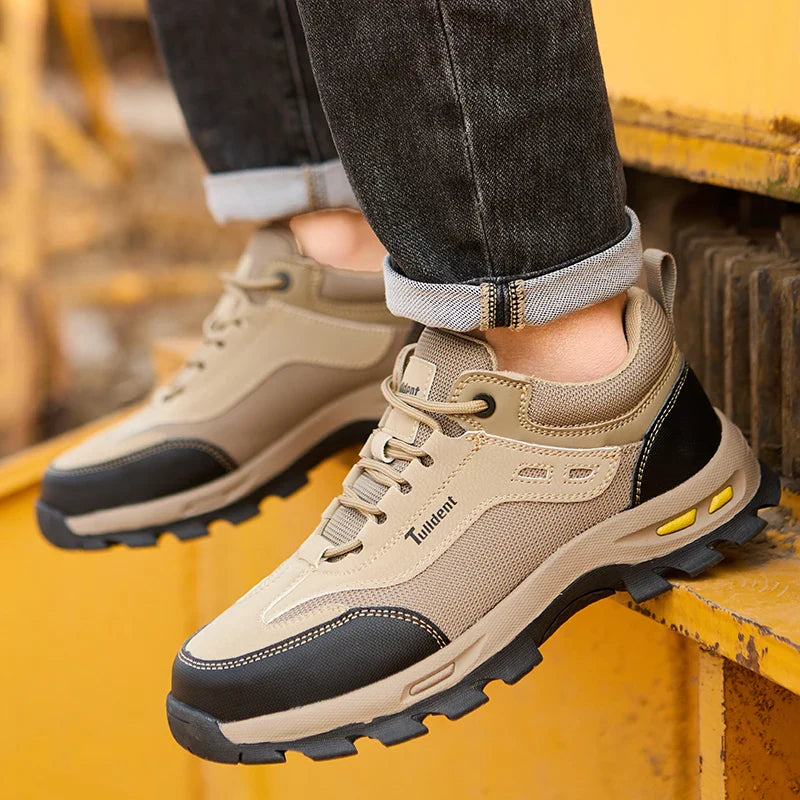 Men's protective shoes, safety shoes, anti smash and anti stab work shoes, insulated shoes, comfortable protective boots