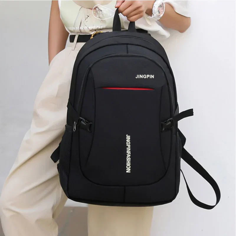 Men's and Women's Casual Canvas Briefcase - Simple Dual-Shoulder Bag - Korean Version - Laptop Travel Bag