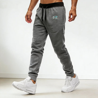 New Casual Mens Mosaic print Casual Sports Pants Running Workout Jogging Long Pants Gym Sport Trousers for Men Jogger Sweatpants