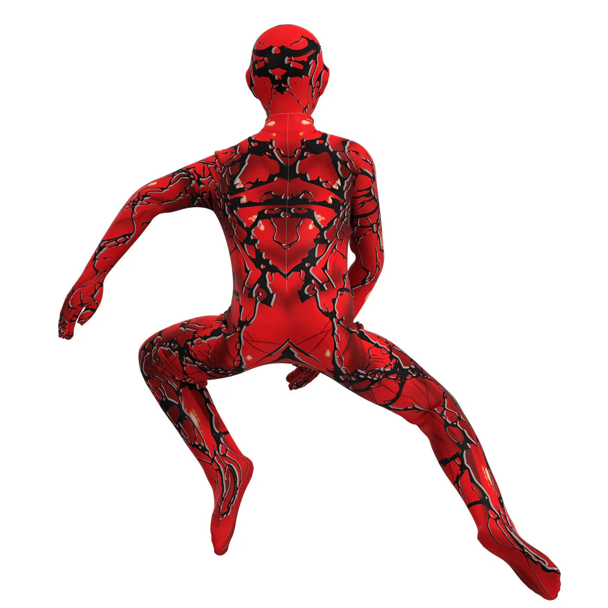 Kids Venom: Let There Be Carnage Carnage Cosplay Costume Bodysuit Jumpsuit Halloween Carnival Suit Party Dress