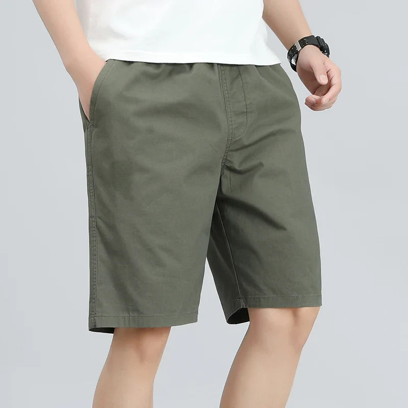 Plus Size Men's Shorts Streetwear Casual Cotton Summer Breathable Fitness Knee Shorts Sports Shorts  Sweatwear 6XL