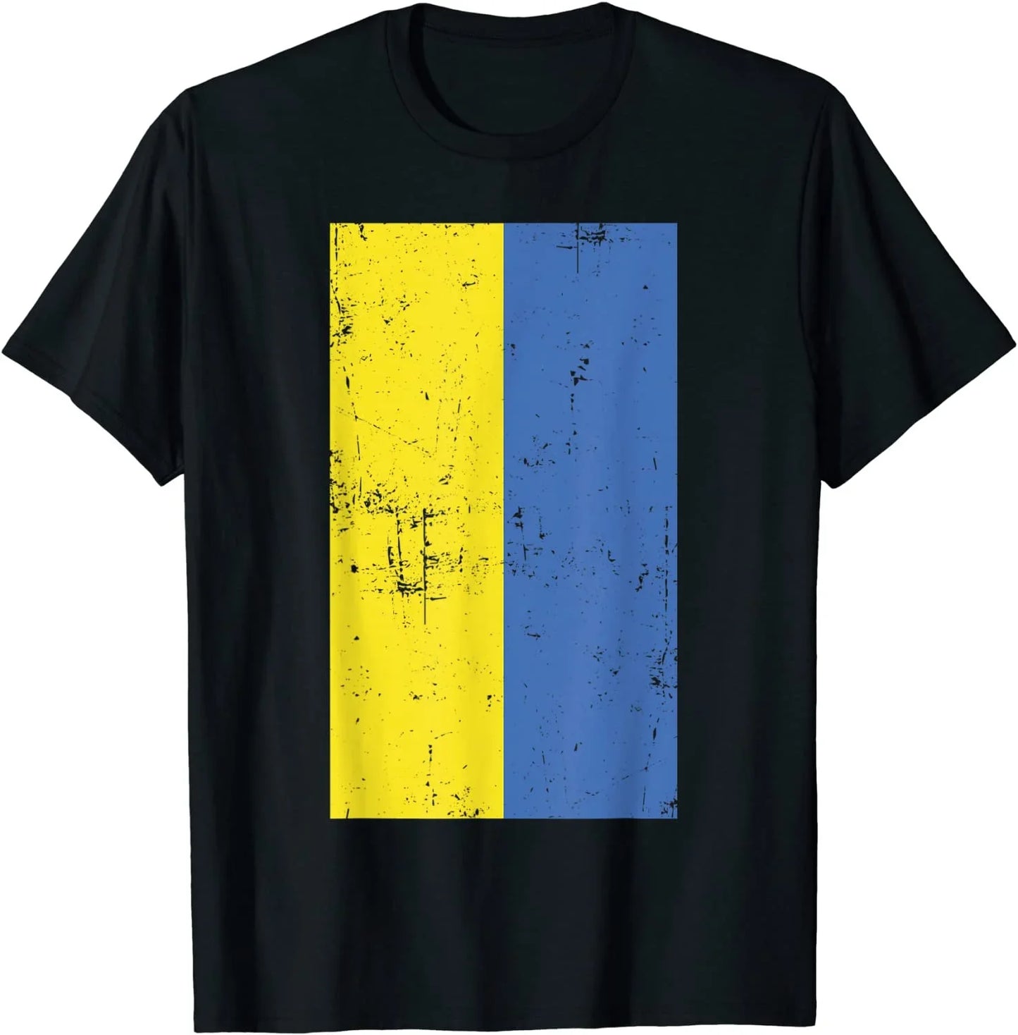 May Live in USA Story Began in Ukraine Flag T-Shirt