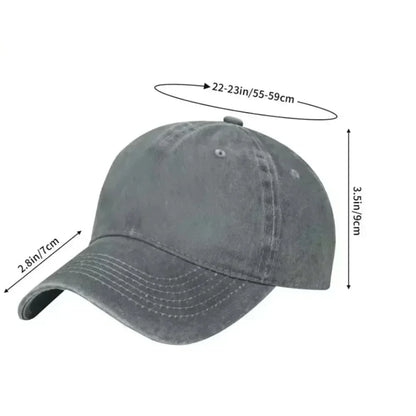 Jurassic Park Baseball Cap Distressed Hats Cap Dinosaur Men Retro Outdoor Summer Adjustable Hat Casual Versatile Sun Protection