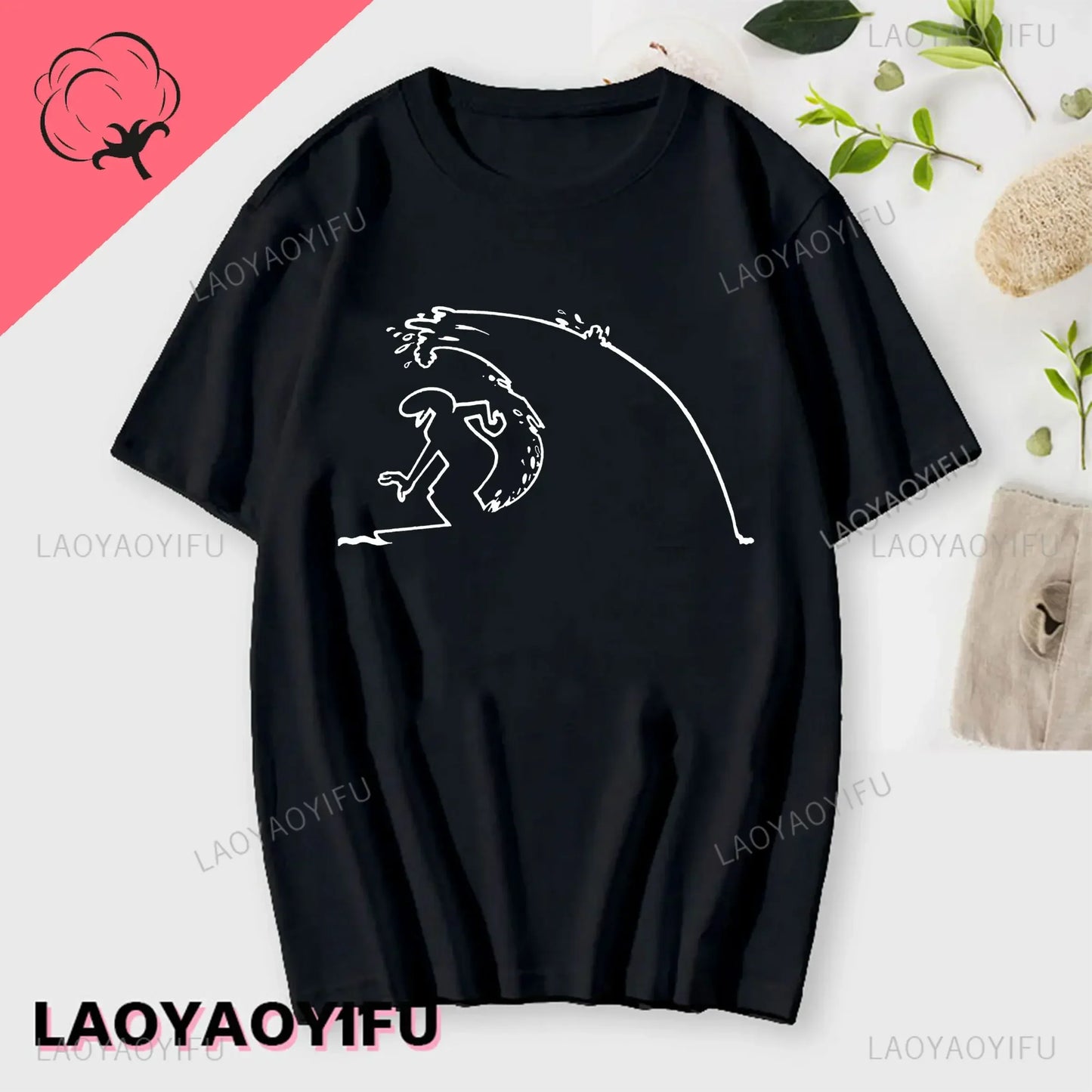 La Linea The Line Osvaldo Cavandoli TV Men Women Style Streetwear Tee Fashion Cotton T Shirt Round Neck Casual Summer Camiseta