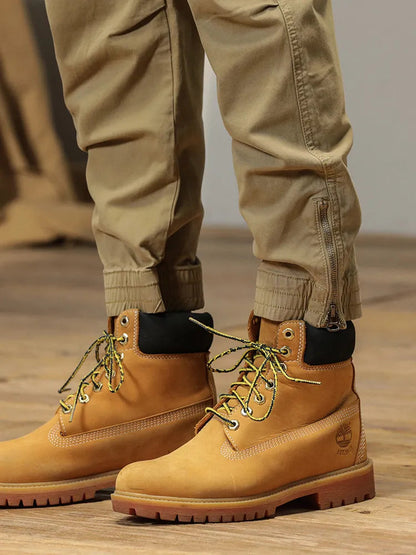 2025 New Multi-Pockets Spring Summer Cargo Pants Men Streetwear Zipper Leg Skinny Work Joggers Cotton Casual Tactical Trousers