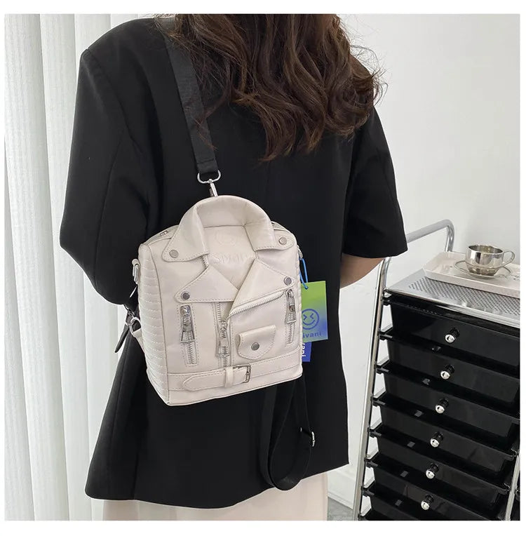 Hip hop Jacket Design Shoulder Bag Clothes Shape Women Handbag Fashion Brand  Lady Crossbody Bag Luxury Designer Travel Backpack