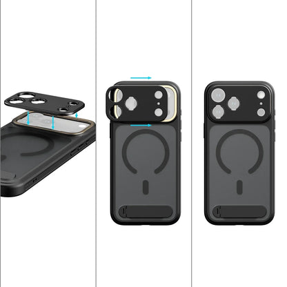 iPhone Case Lightweight Photography for iPhone 17 Pro/Pro Max with MagSafe Suit 67mm Magnetic Filter Slot Gift