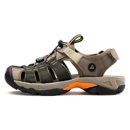 Summer Outdoor Sandals for Men Breathable Hiking Shoes Water Beach Mens Sandals Camping Climbing Aqua Sneaker