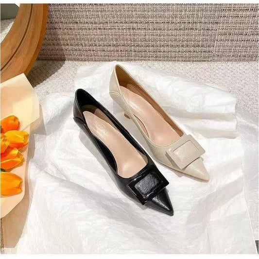 New style comfortable and versatile fairy-style suit light professional fashion with small skirt ladies high heels