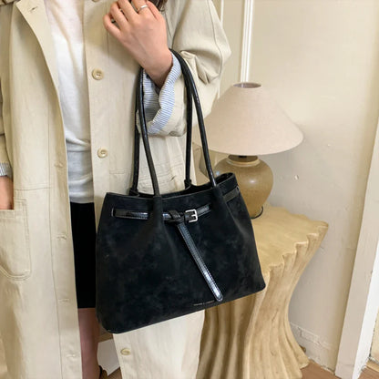 Retro Underarm Bag for Women, New Trendy Fashion, Casual Commuter Tote Bag, Large Capacity Shoulder Bag