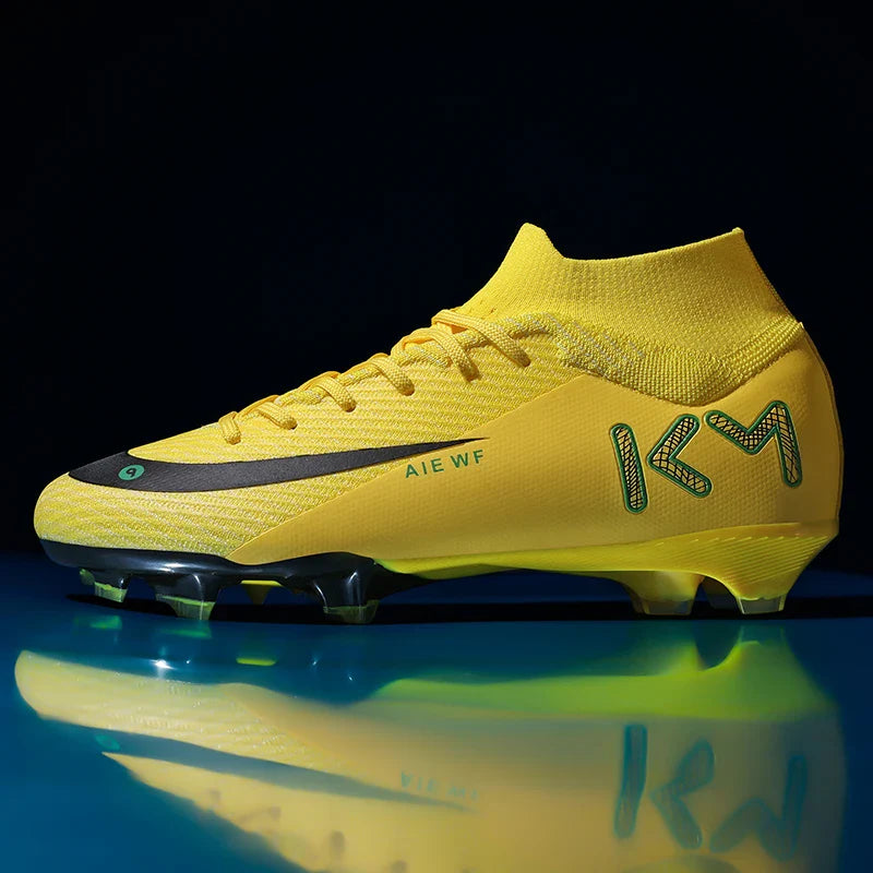 New Men Match Football Boots Ankle Non-Slip TF/FG Professional Soccer Shoes Boys Sneakers Comfortable Sports Shoes Unisex