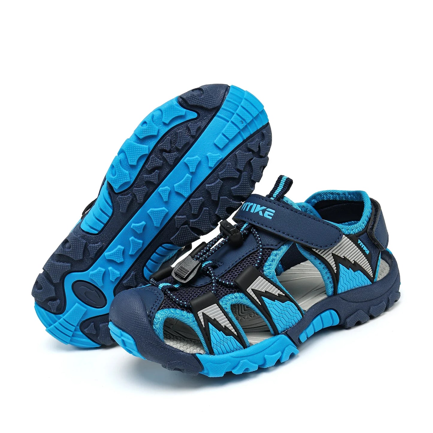 Boys Girls Sports Sandals Summer Kids Closed Toe Outdoor Sandals Athletic Water Shoes Sandals Child Pool Beach Sandals