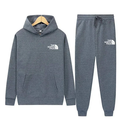 Autumn and winter hot selling men's and women's casual sports outdoor jogging hoodie set, sports hoodie and sports pants set