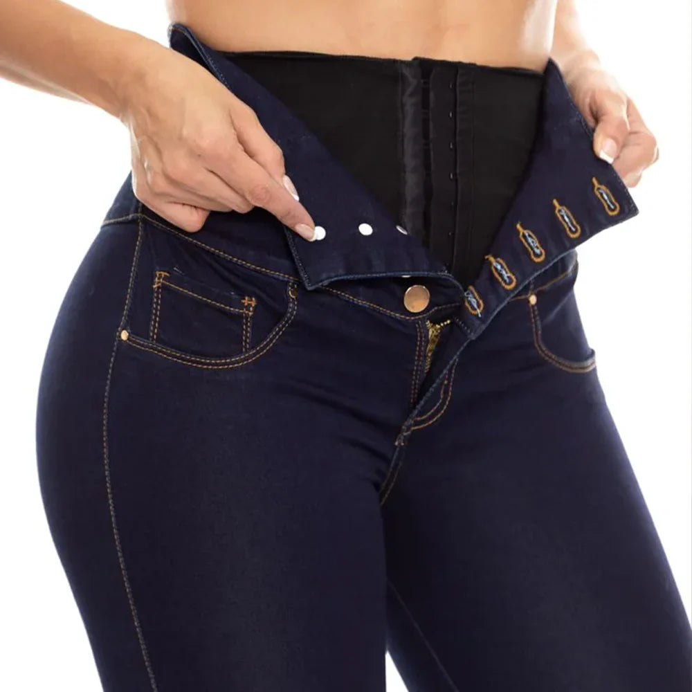 Calça Ajustada Levanta Bumbum Casual Versátil
