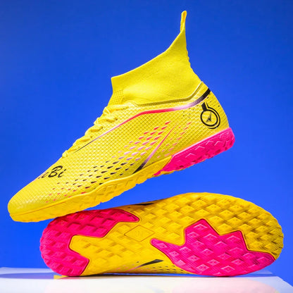 New MenFootball Boots High-quality  Soccer Shoes Professional Outdoor FG/TF Non-Slip Soccer Cleats Training Shoes Ultralight