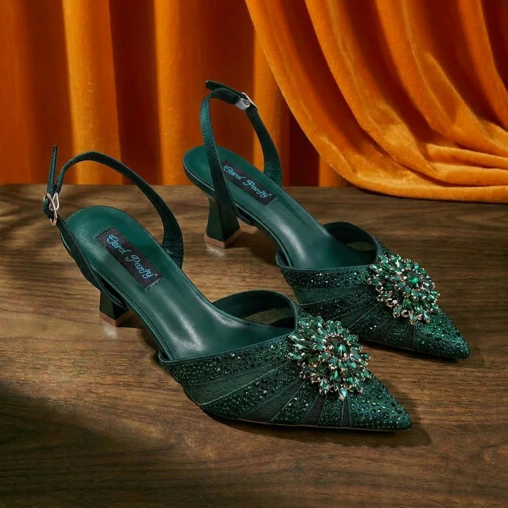 2026 New Itlian Design Women Heels Shoes and Bag Perfect Combination Of DURABLE OUTSOLE Shoes And Bags for Party Occasions