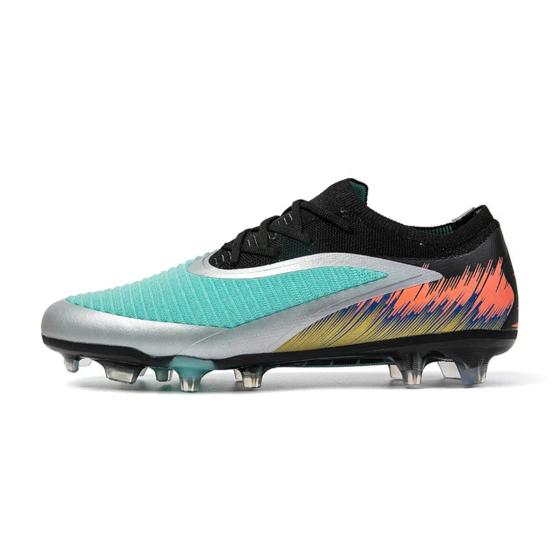 817 Mens Soccer Shoes Ultralight Turf Soccer Cleats for Youth Sneakers TF/FG Training Football Boots Chuteira Campo 35-45