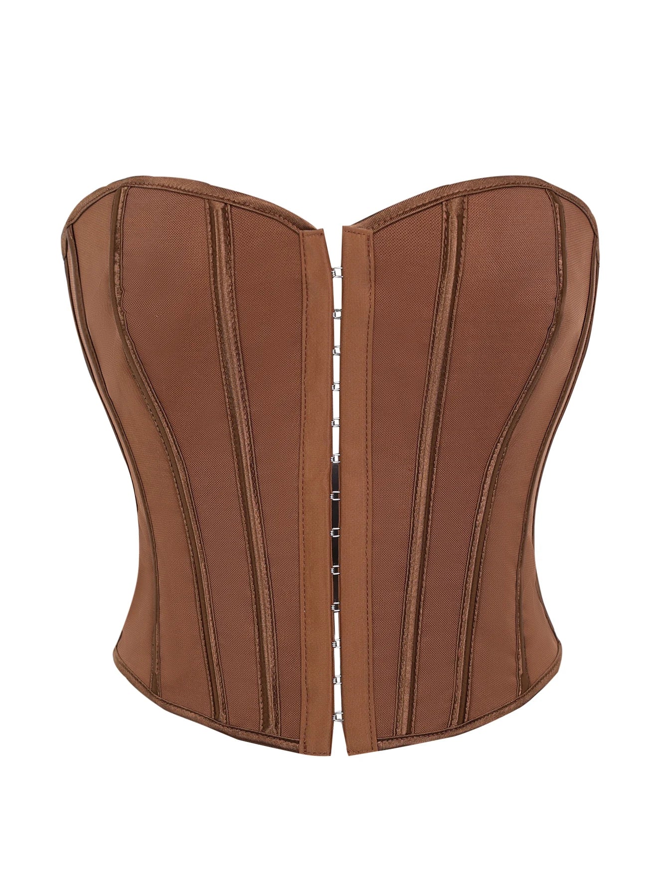 Button down corset for Halloween women is shaping top with a tie at the back