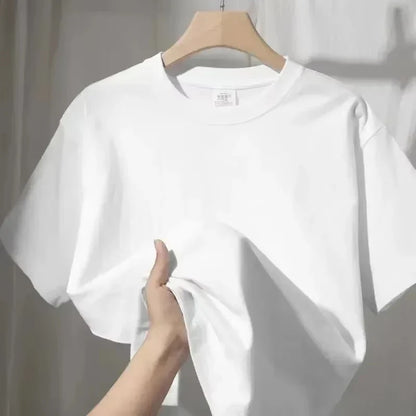 Summer luxury brand fashion cartoon letter print crew collar clothing short sleeve T-shirt trend women's summer Y2K top