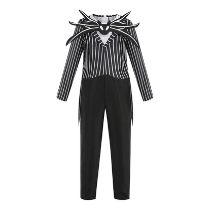 2026 Meninas Horro Antes do Natal Sally Vestido de Cosplay de Halloween Festa Fantasia Infantil Meninos Jack Roupas Góticas