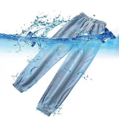 Women Elastic High Waist Drawstring Harem Pants