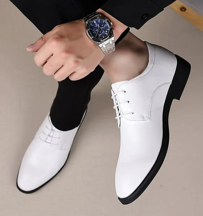 Loafers Shoes Social Shoe Male Plain Low Heel Gentleman Elegant and Classic Black Cheap Clearance Office 39 Men's Formal Shoes