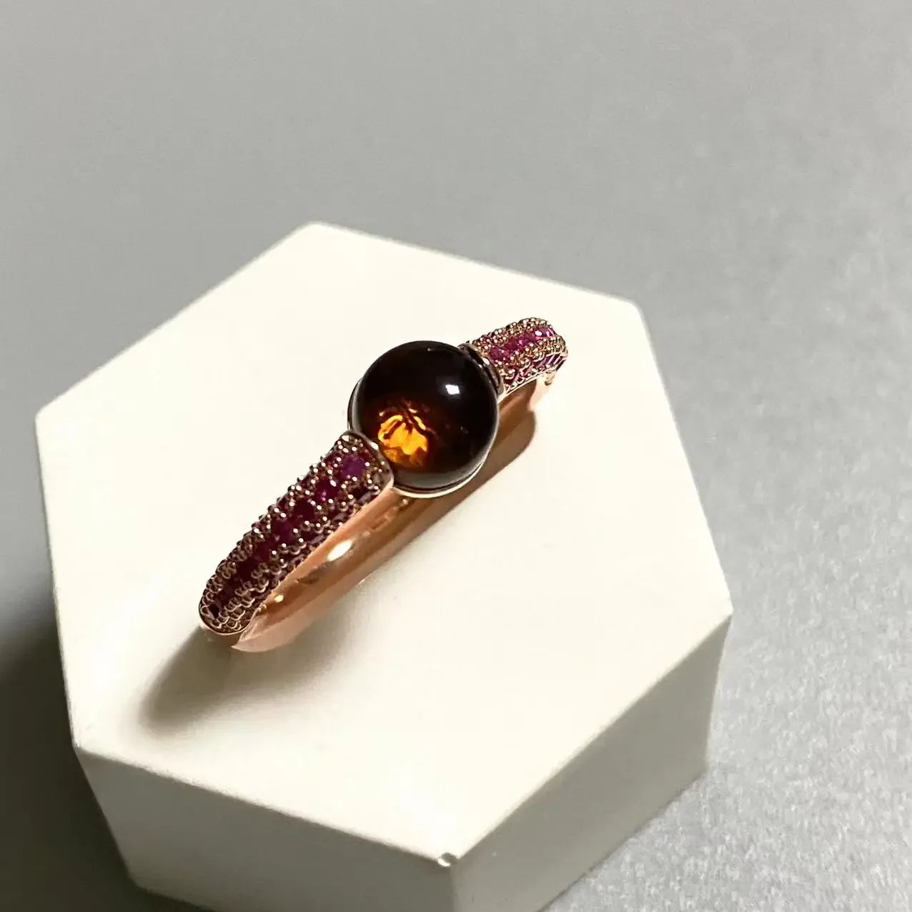 6mm Round Candy Style Ring for Women 33 Colors Purple Zircon Crystal Inlay Jewelry Birthday Gift