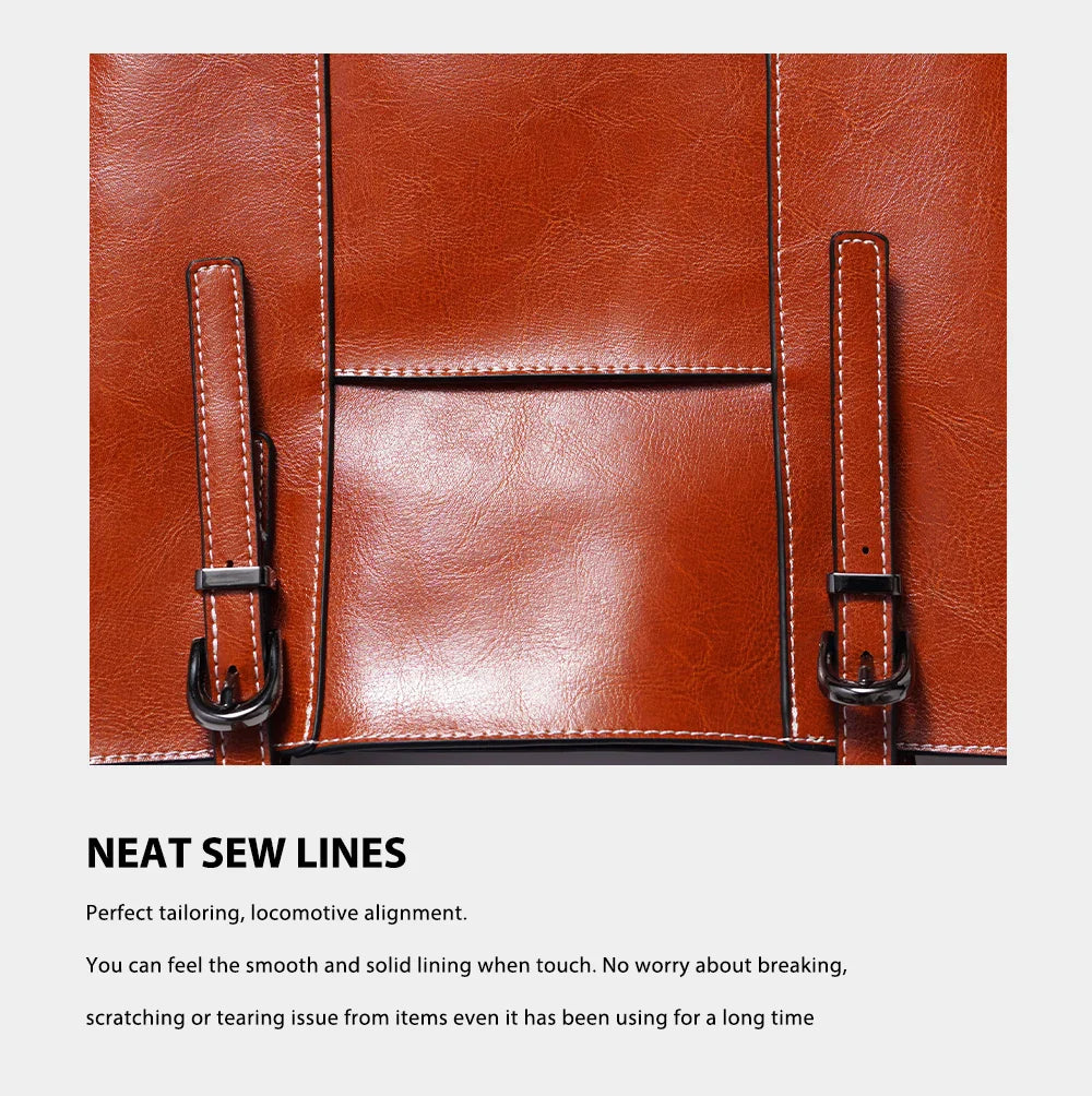 High Quality Women's Genuine Leather Tote Lady Luxury Designer Cowhide Shoulder Bag Large Capacity OL Handbag Shopper Bag