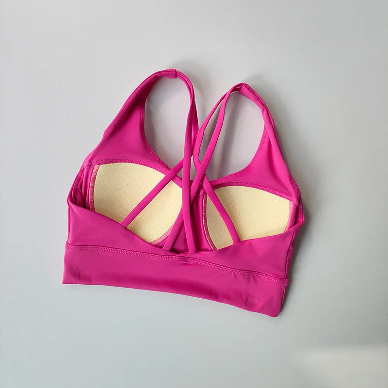 Yoga Suit for Women High-end Sexy Fashionable Slimming Hip Lifting Sports Fitness Bras and Leggings Tank Top Breathable Set