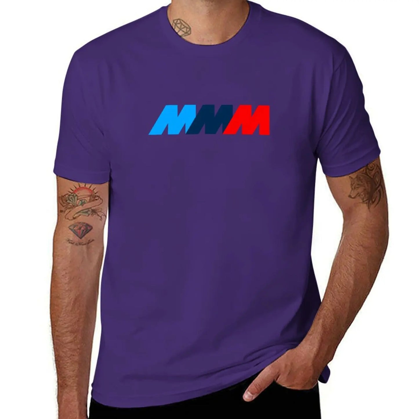 Bimmer M Series Badge High Performance T-Shirt funnys oversized tees aesthetic clothes fitted t shirts for men