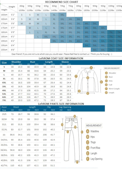S-7XL Jacket + Pants / Luxurious High -end Brand Solid Color Men's Casual Business Slim Suit Two -piece Suit Groom Wedding Suit
