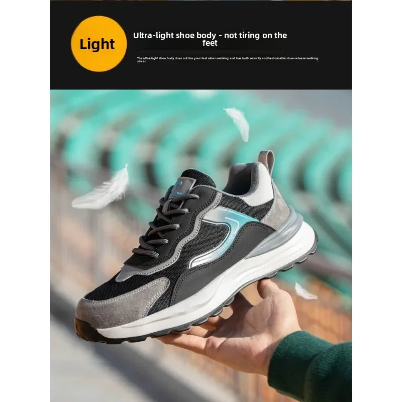 Breathable labor protection shoes, safety shoes, odor proof protective shoes, insulated shoes, construction site work shoes