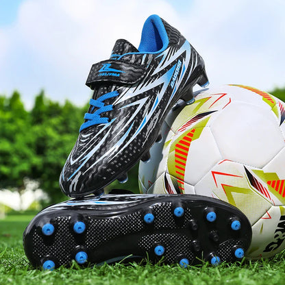 New Kid Professional Football Boots Soccer Shoes Match Boys Sports Shoes Comfortable Sneakers Match Outdoor Non-Slip Unisex