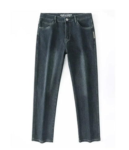 2025 Novo Estilo Y2 Primavera e Outono Jeans Folgados Masculinos Calças Retas Largas Casuais de Negócios Marca Roupas Masculinas
