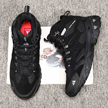 Hiking Boot Men Outdoor Boots Suede High Top Trekking Sport Men Shoes Rainproof Tactical Combat Military Boots