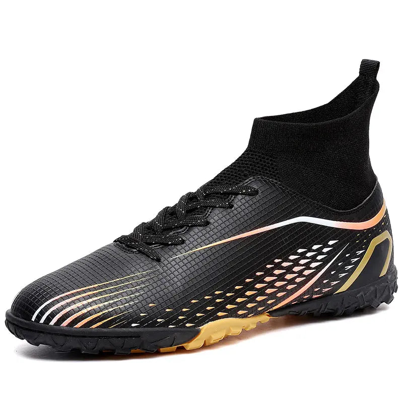 New 33-46 Large Football Boots Children Youth High Quality Football Shoes Outdoor Training Professional Competition Footwear