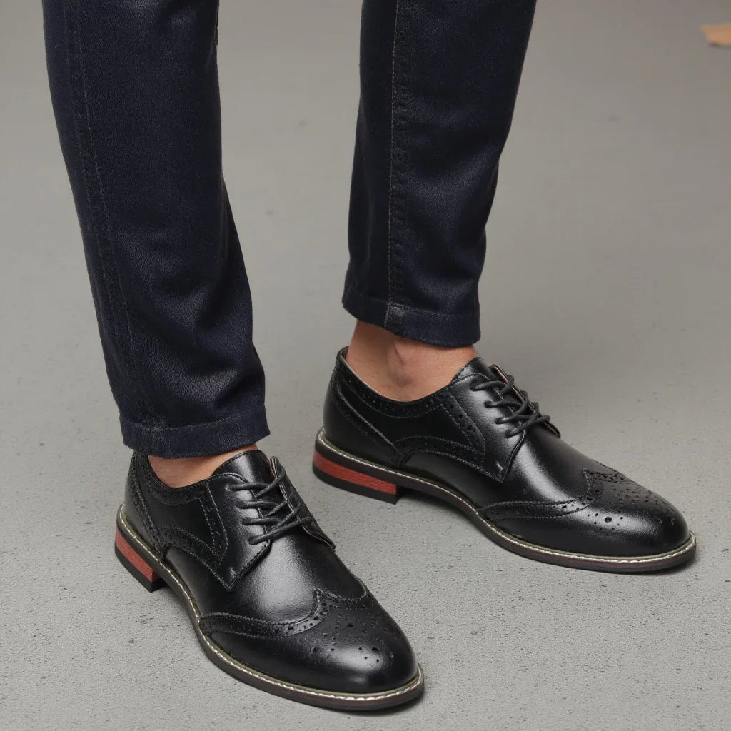 Leather Shoes For Men Business Stylish Gentleman'S Comfortable Formal Shoe