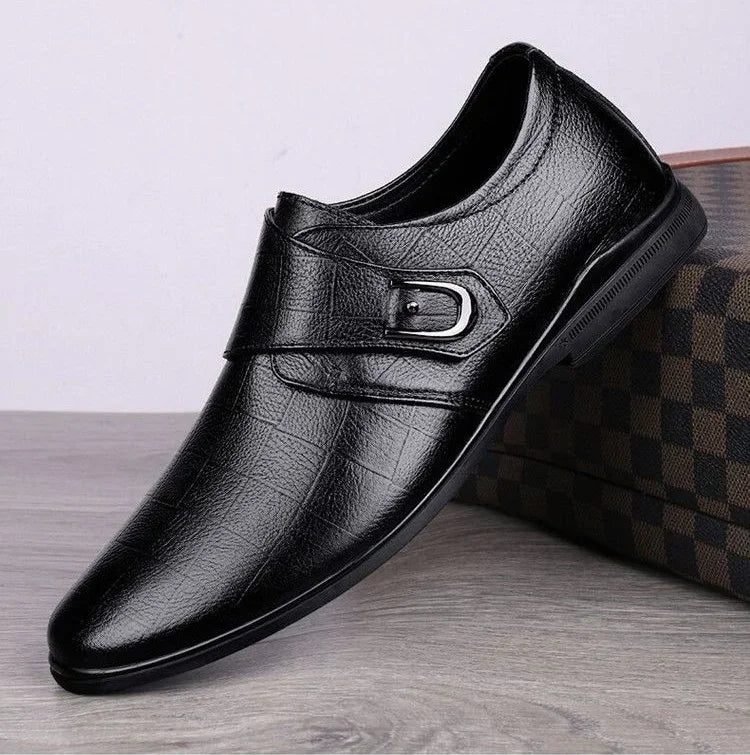Round Toe High Quality Fashion Spring Autumn Men's Formal Shoes Luxury Designer Cheap Liquidation 2025 Style 39 Social Shoe Male