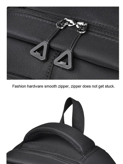 A Multi-layer Waterproof And Stylish Backpack Oxford Large-capacity Simple Commuter Out-of-town Student Backpack