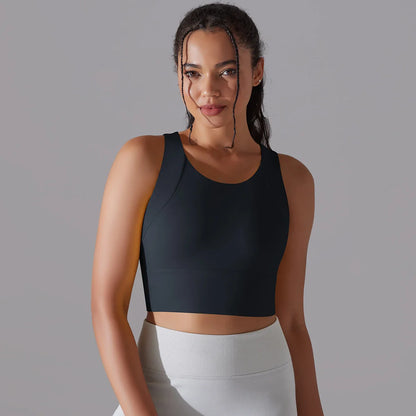 Nylon Sexy Women's Sports Bra Top Women Tight Elastic Gym Sport Yoga Bras Crop Top Yoga Clothes Stretch Women Sports Underwear