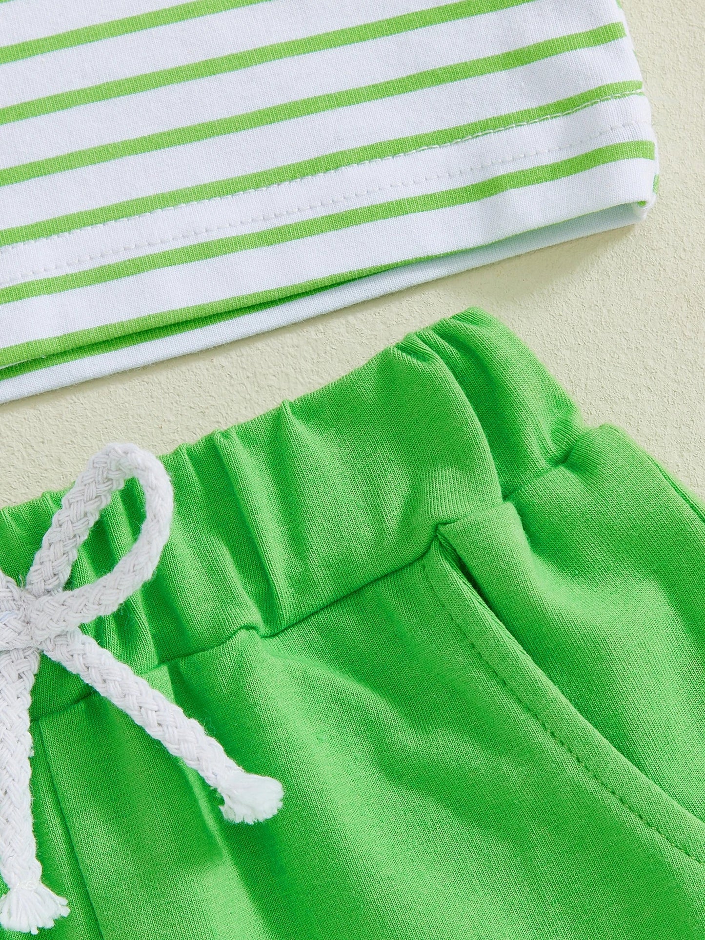 Summer St. Patrick's Day Kids Baby Boys Clothes Set Short Sleeve Letter Embroidery T-Shirt Shorts Outfits Clothes