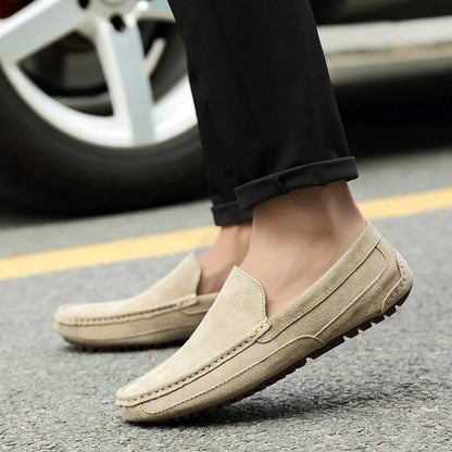 Leather Man Loafers Luxury 2022 Casual Shoes For Men Boat Shoes Handmade Men Slipon Driving Shoes Male Moccasins Zapatos